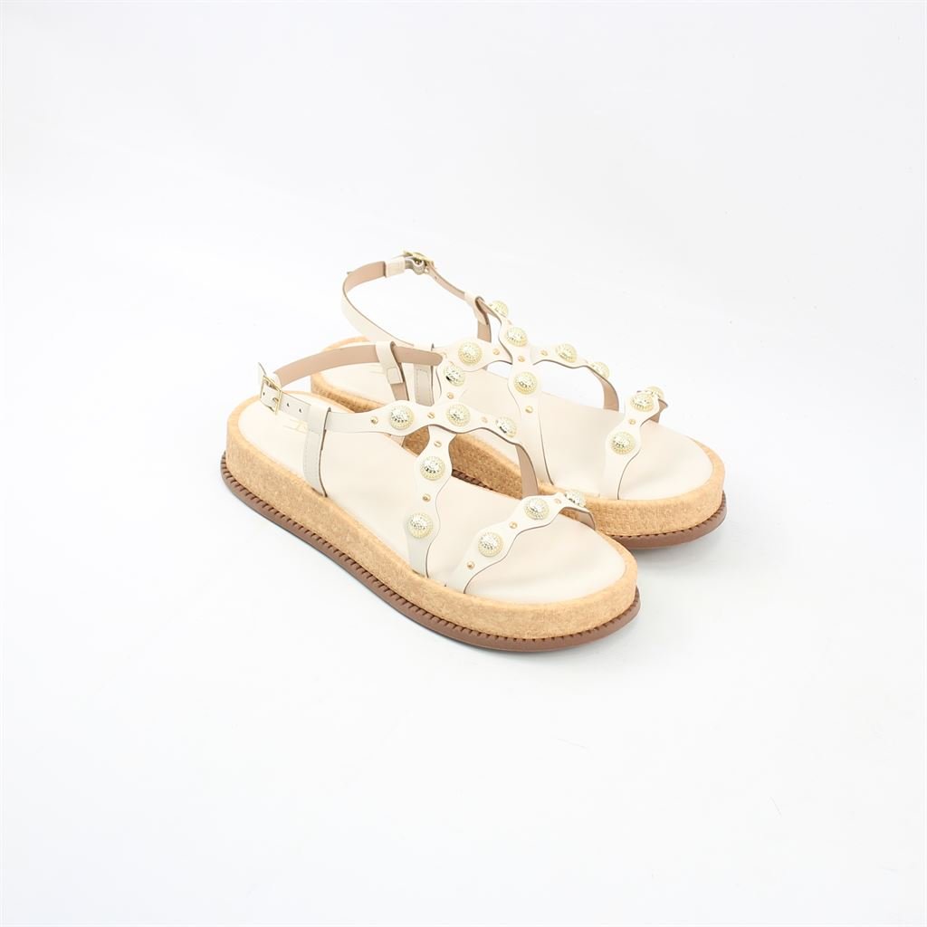 Sandália Flatform Branco 2