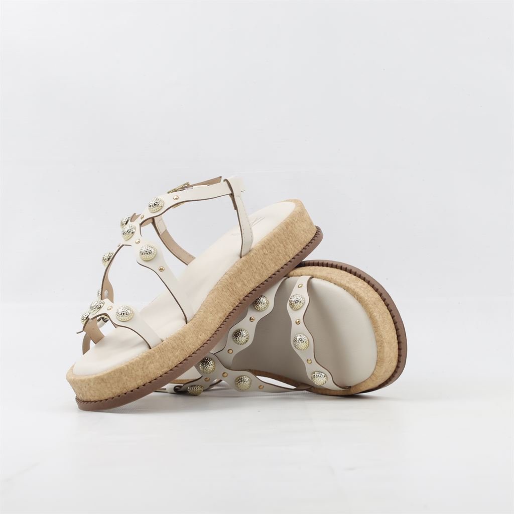 Sandália Flatform Branco 4