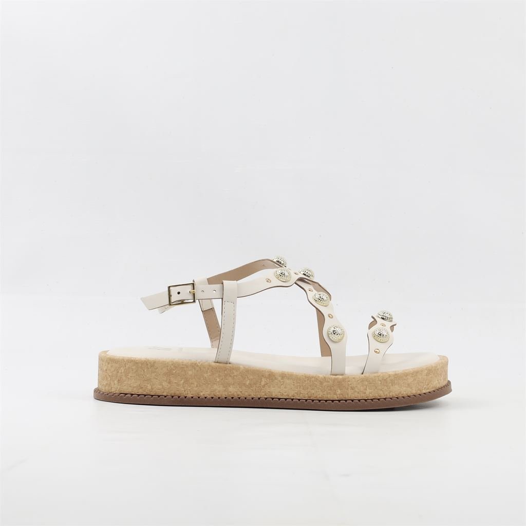 Sandália Flatform Branco 5