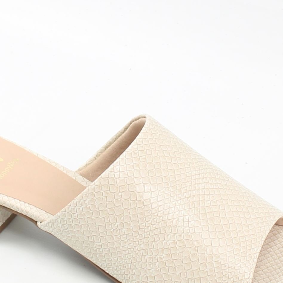 Tamanco Salto Bloco Branco 4