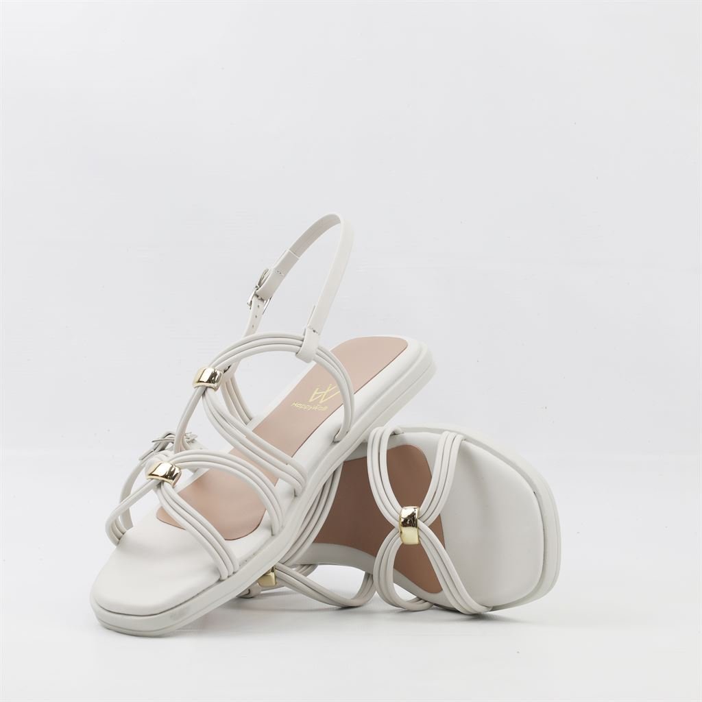 Rasteira Sandália Delicada Branco 4
