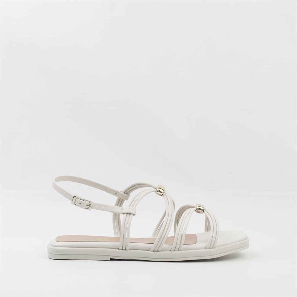 Rasteira Sandália Delicada Branco 5