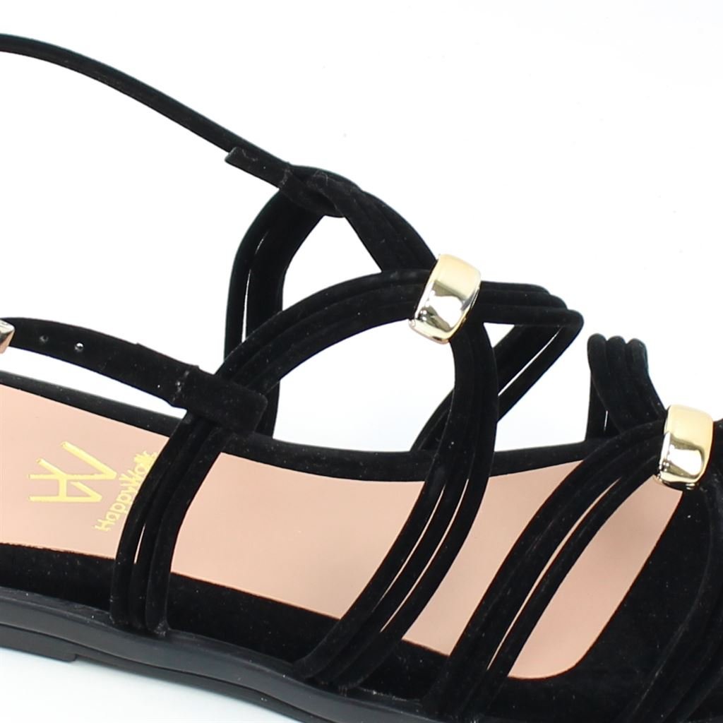 Rasteira Sandália Delicada Preto 3