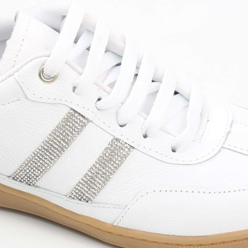 Tênis Flat Couro Branco 3