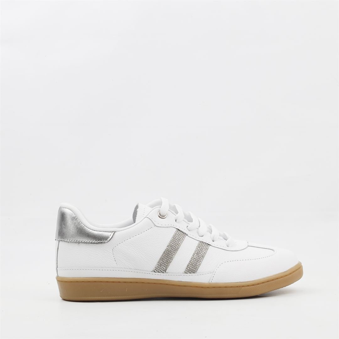 Tênis Flat Couro Branco 5