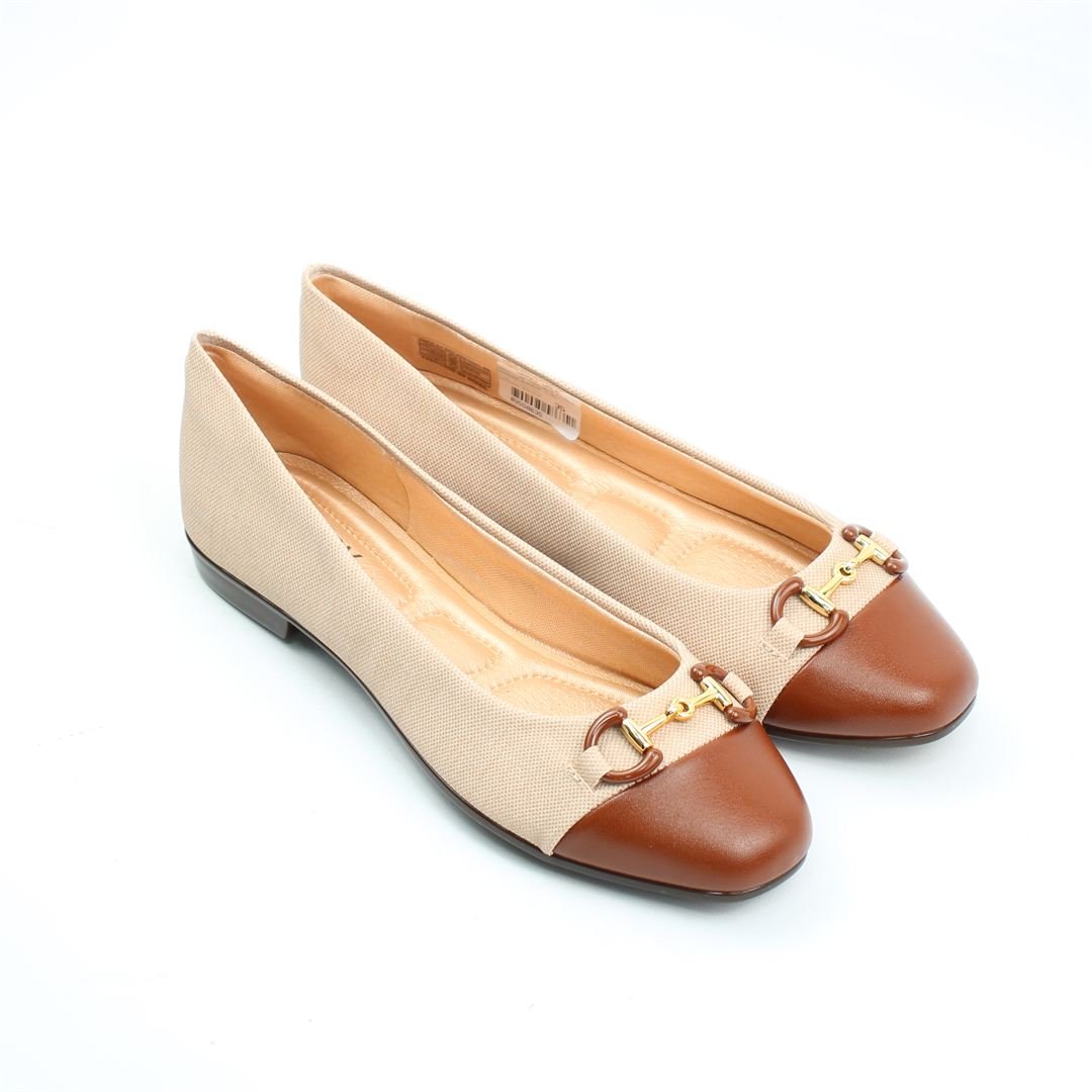 Sapatilha Conforto Fivela Nude 2