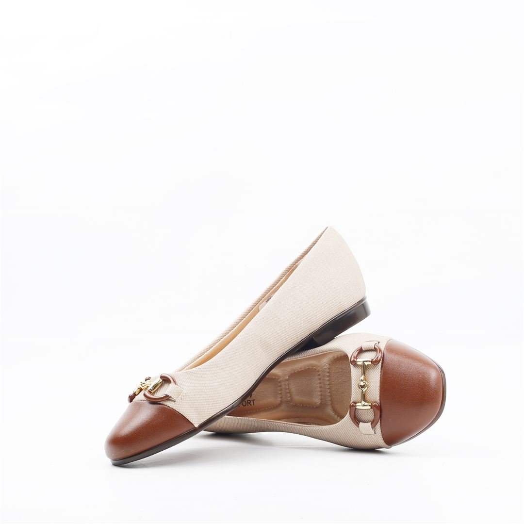 Sapatilha Conforto Fivela Nude 4