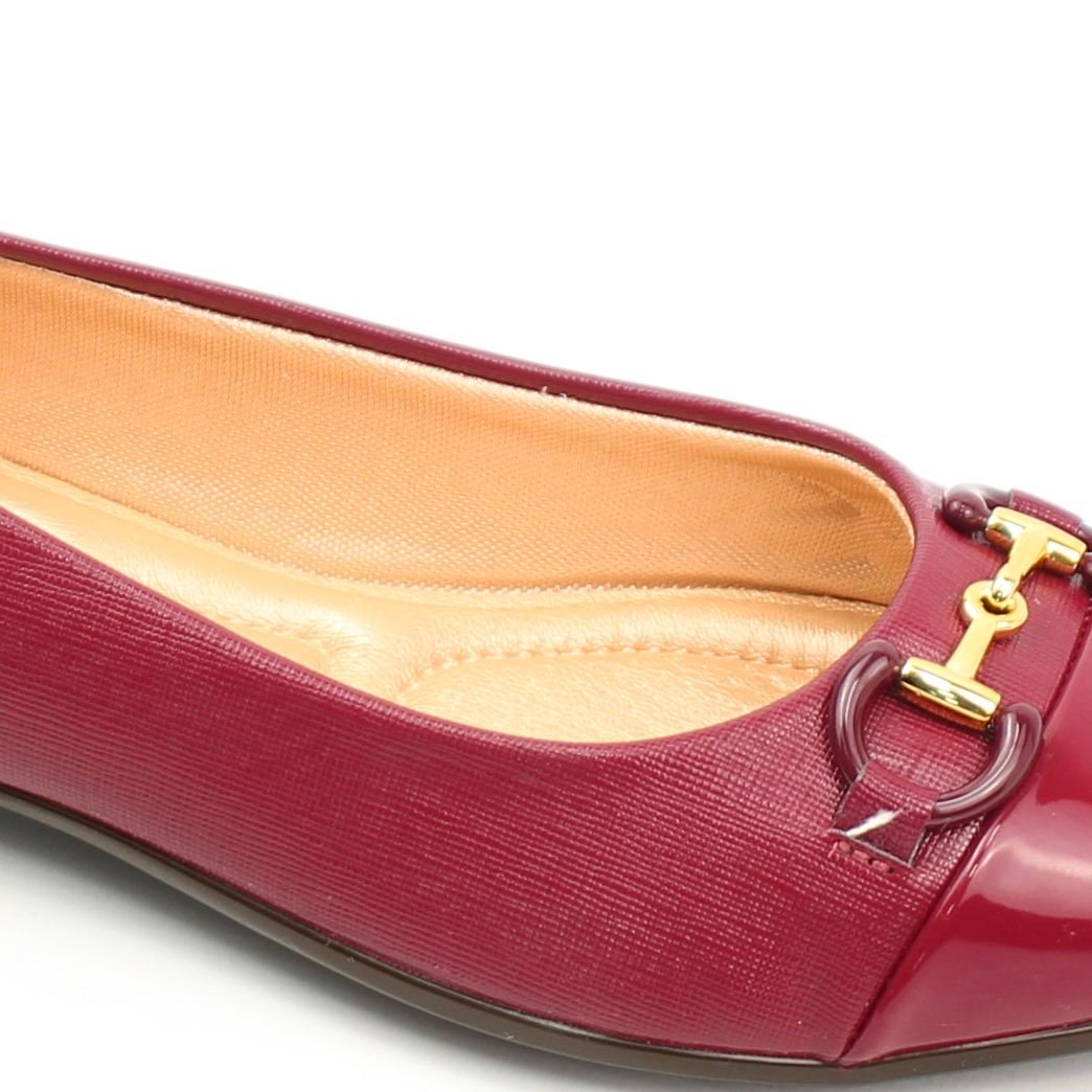 Sapatilha Conforto Fivela Vermelho 3