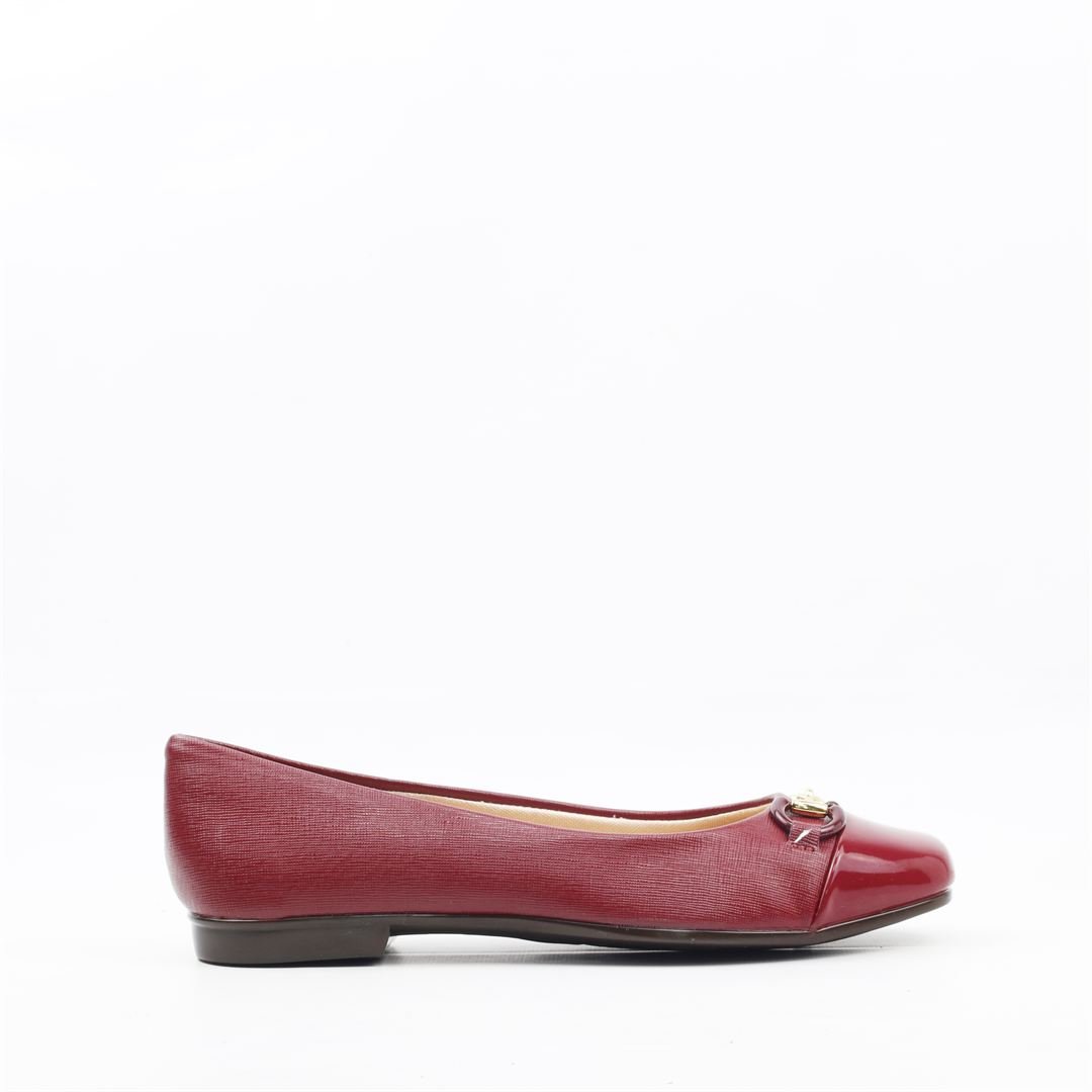 Sapatilha Conforto Fivela Vermelho 5