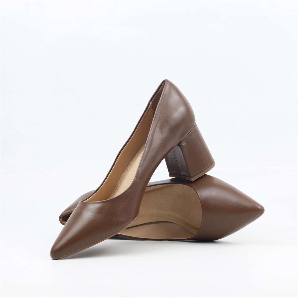 Scarpin Salto Bloco Cacau 4