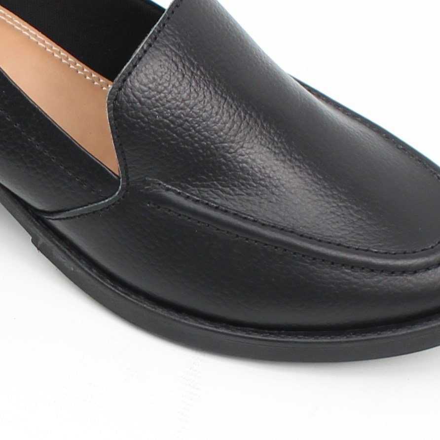 Mocassim Salto Bloco Preto 2