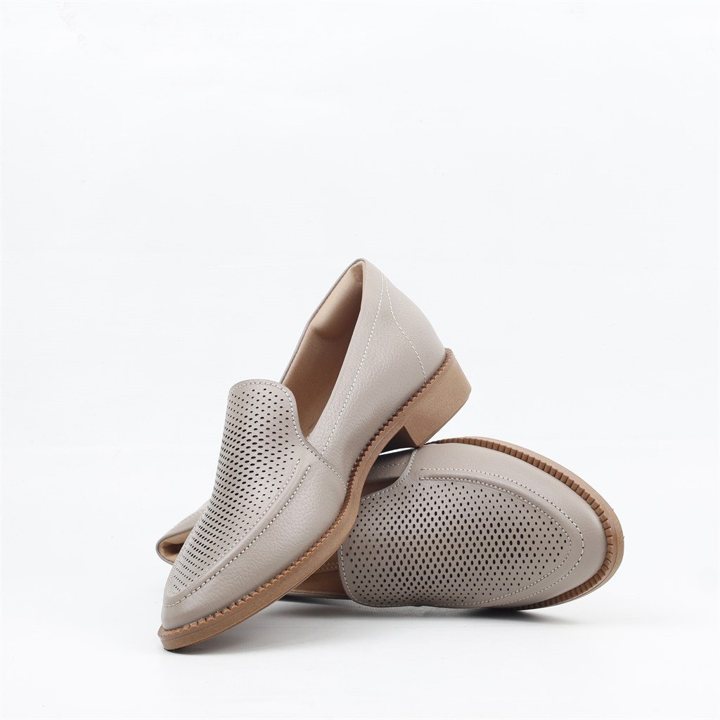 Mocassim Couro Caqui 4