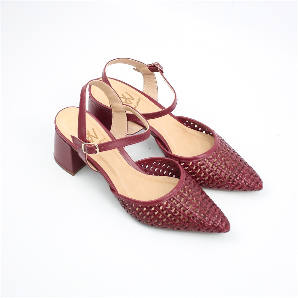 Scarpin Slingback Rafia Carbenet 5