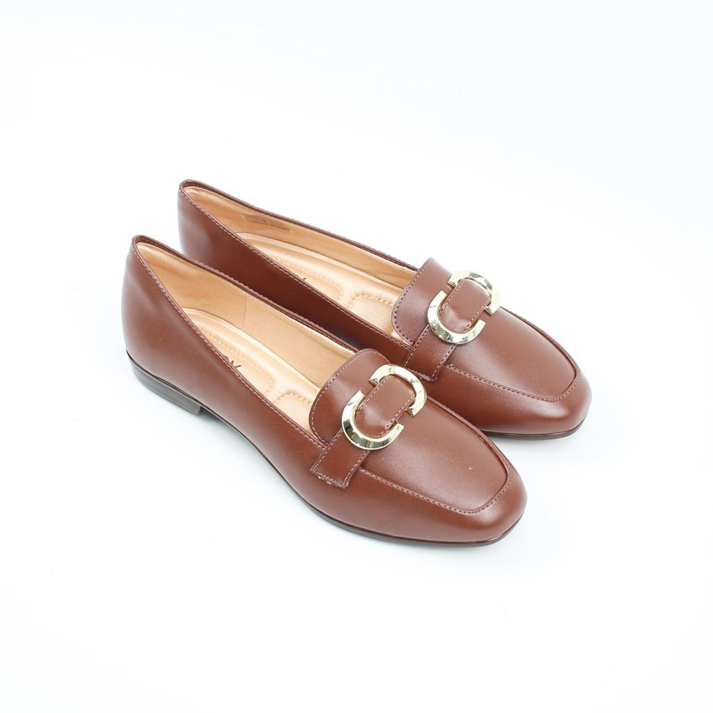 Sapatilha Mocassim Detalhe Marrom 2