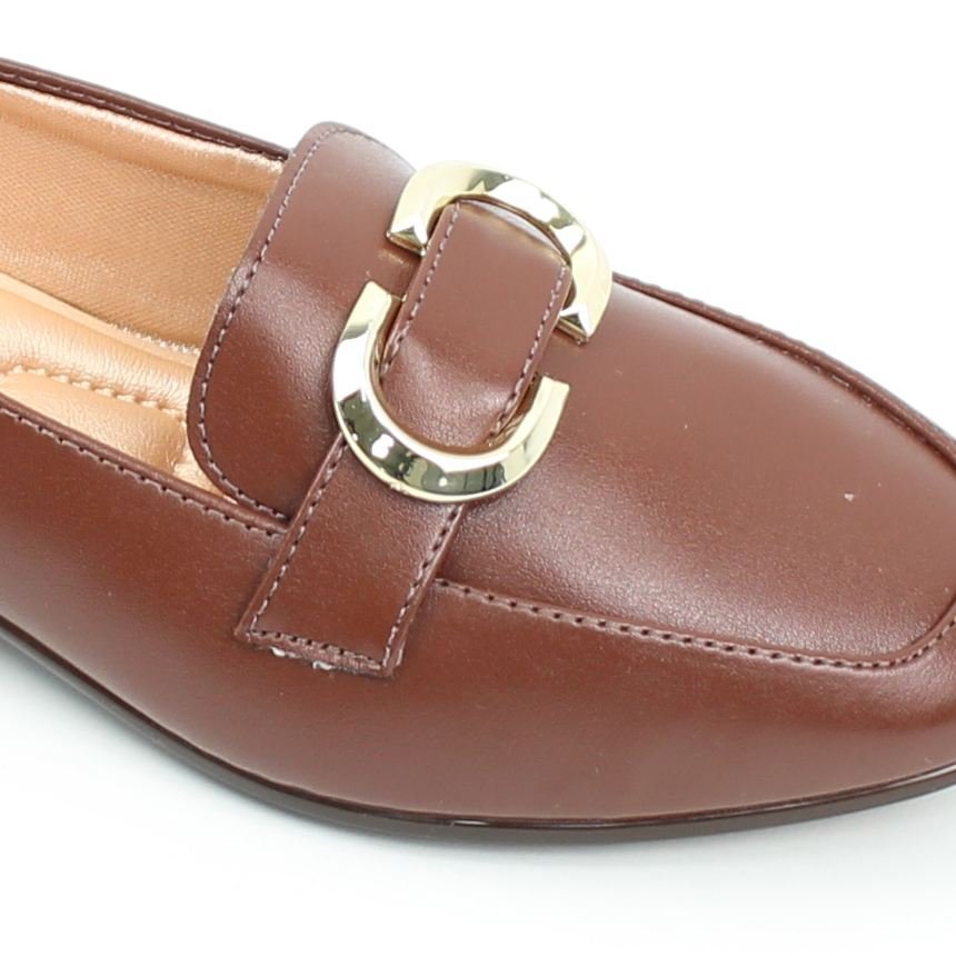 Sapatilha Mocassim Detalhe Marrom 3