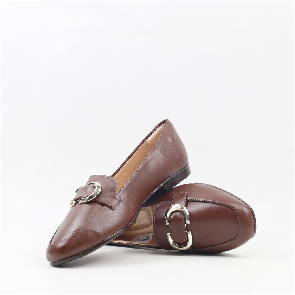 Sapatilha Mocassim Detalhe Marrom 4