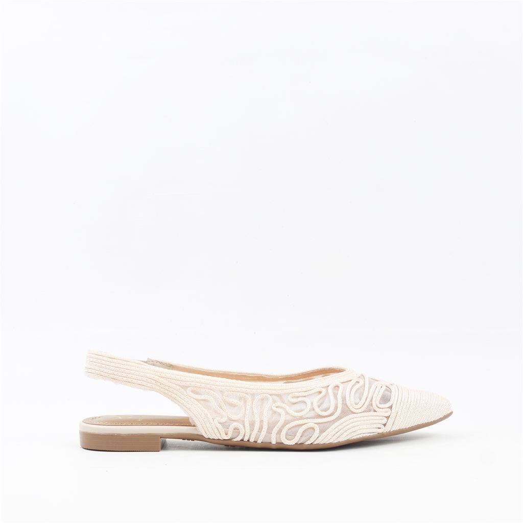 Sapatilha Slingback Tela 2