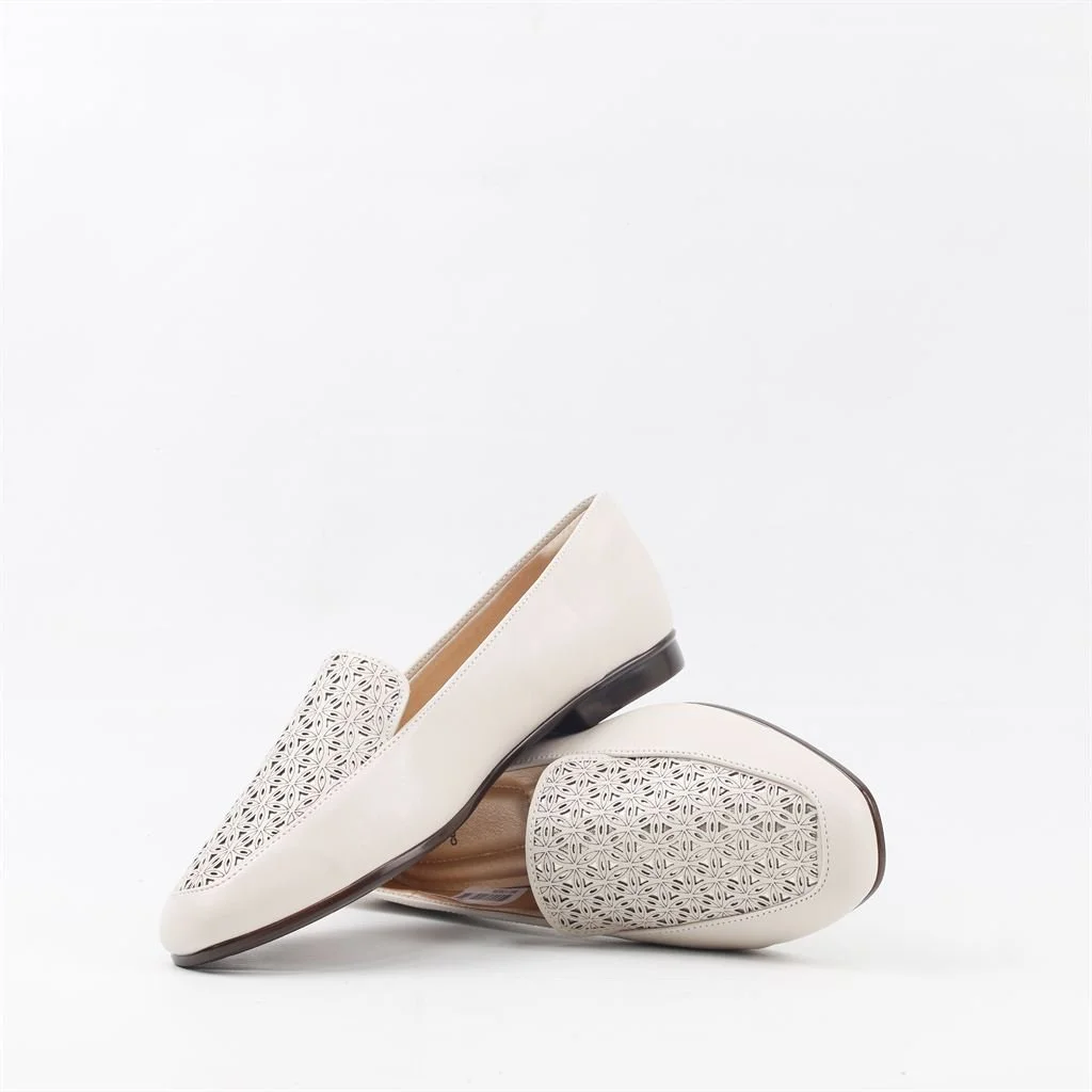 Sapatilha Mocassim Conforto Off White 4