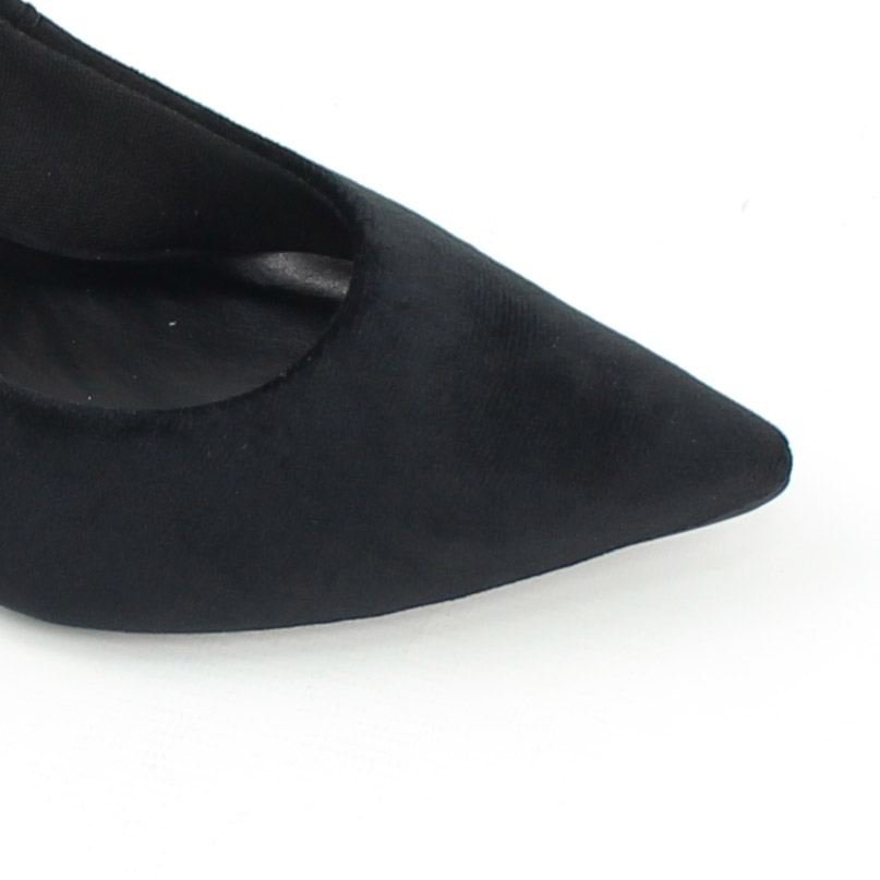 Scarpin Salto Bloco Classic Preto 3