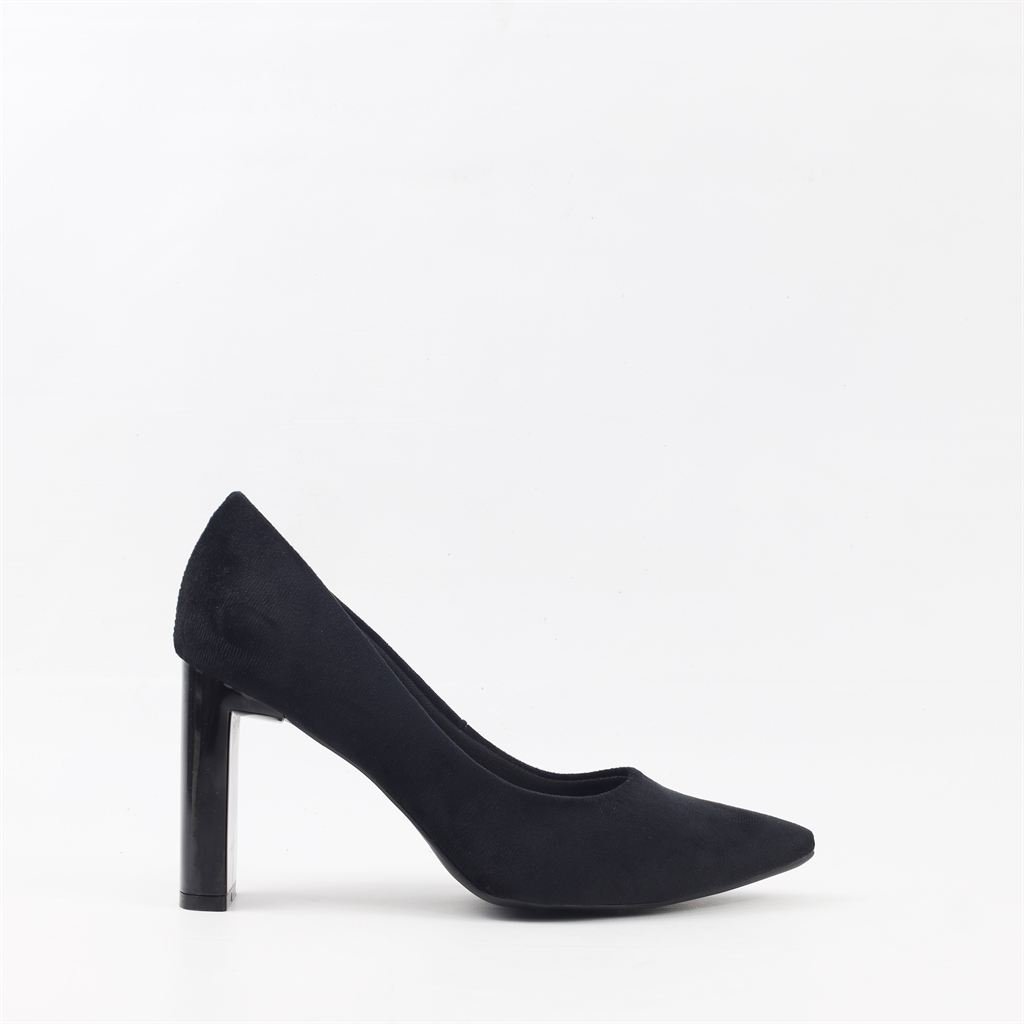 Scarpin Salto Bloco Classic Preto 5