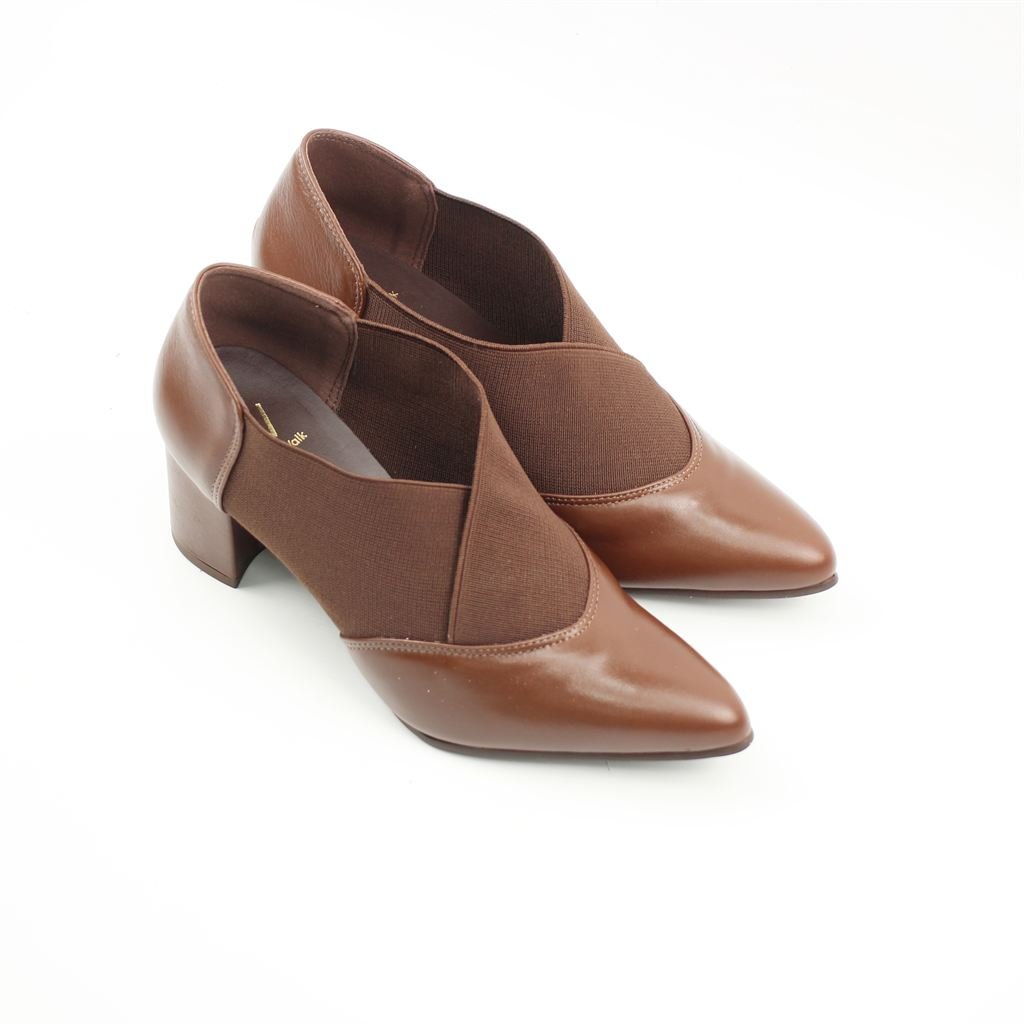 Bota Ankle Boot Couro Marrom 2