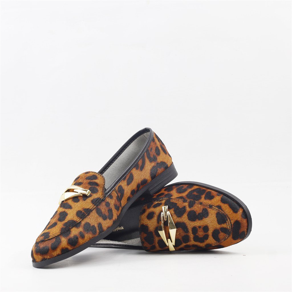 Mocassim Couro Pelo Onça Animal Print 4