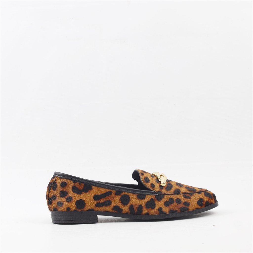 Mocassim Couro Pelo Onça Animal Print 5