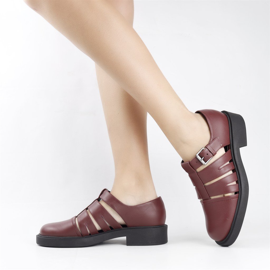 Sapato Huarache Salto Bloco