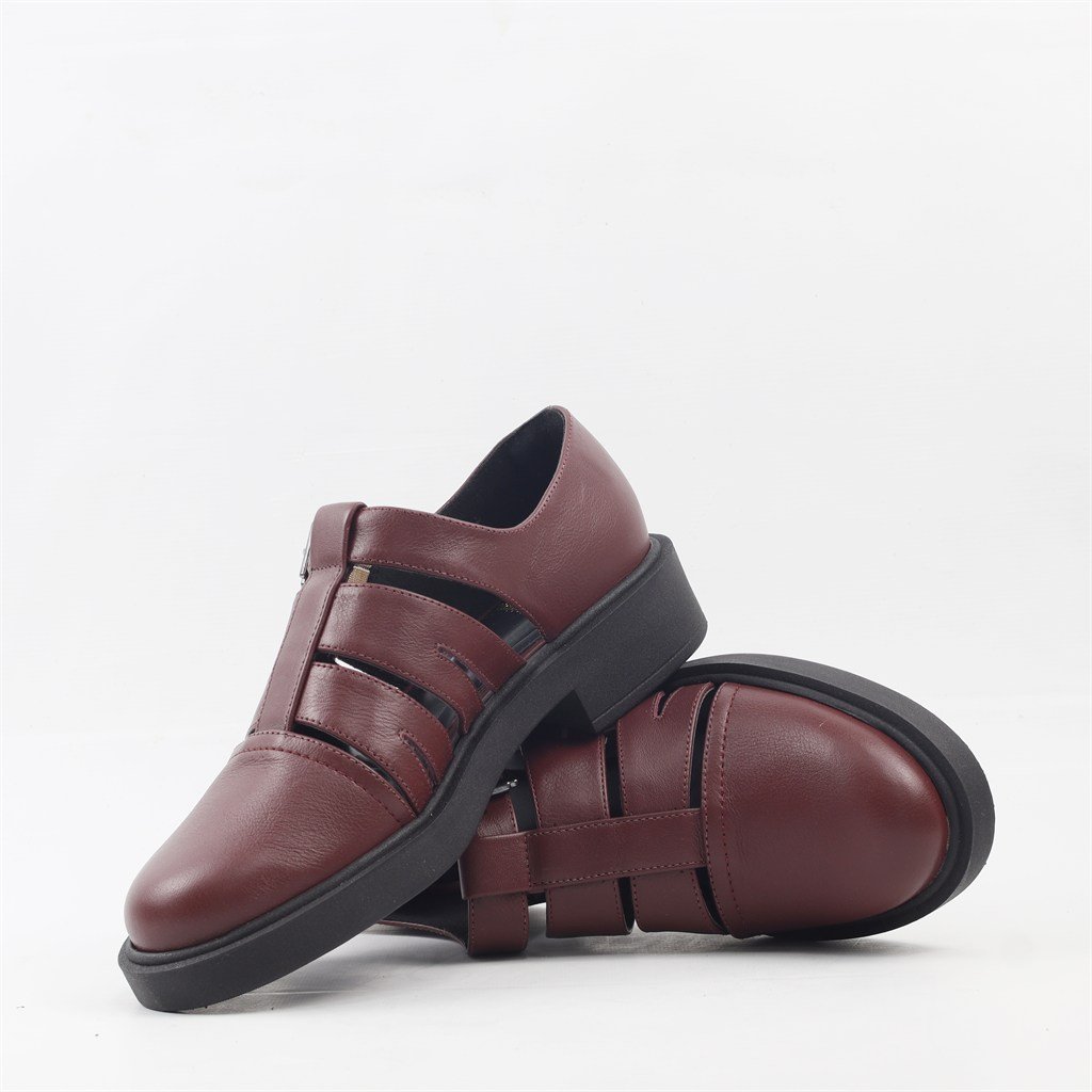 Sapato Huarache Salto Bloco Malbec 3