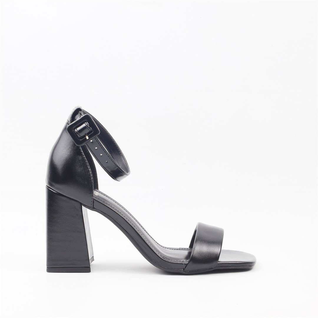 Sandália Salto Bloco Preto 5