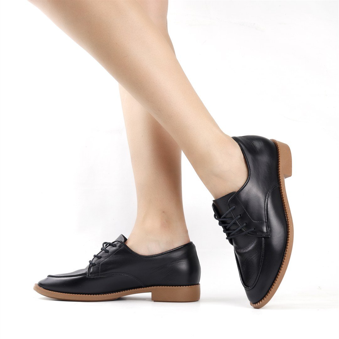 Oxford Couro Conforto Preto 2