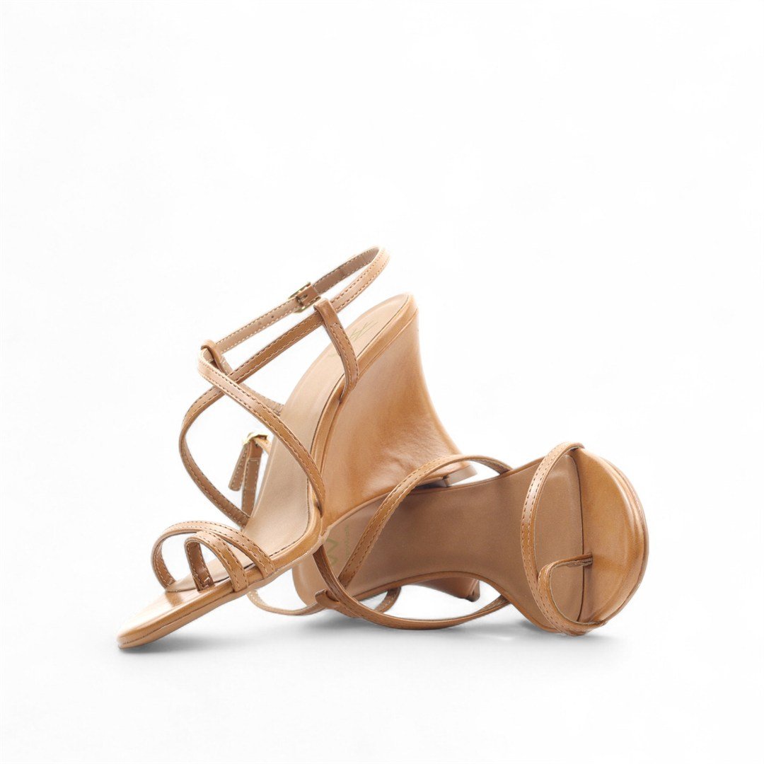 Sandália Anabela Concept Mel 4