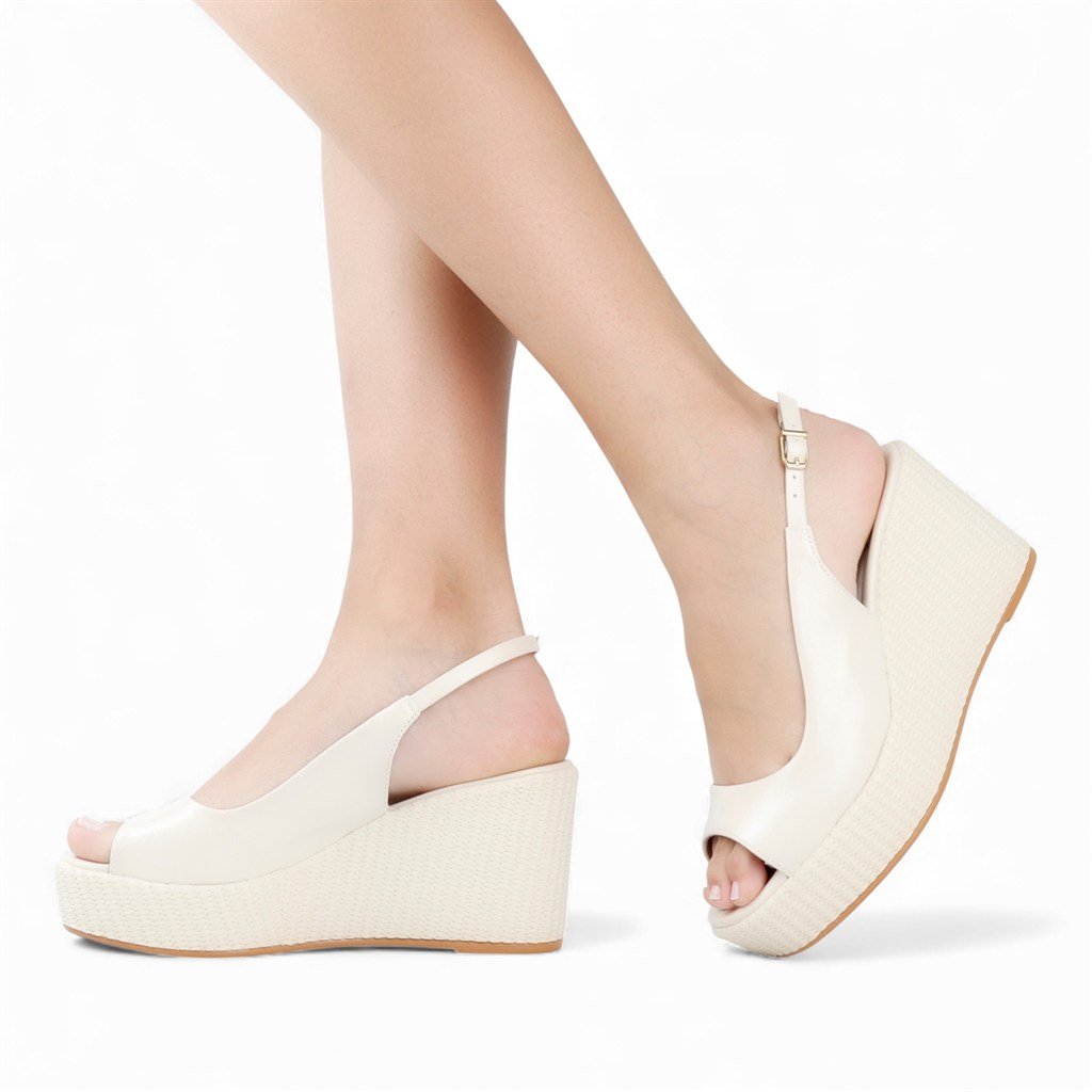 Sandália Plataforma Espadrille Branco 4