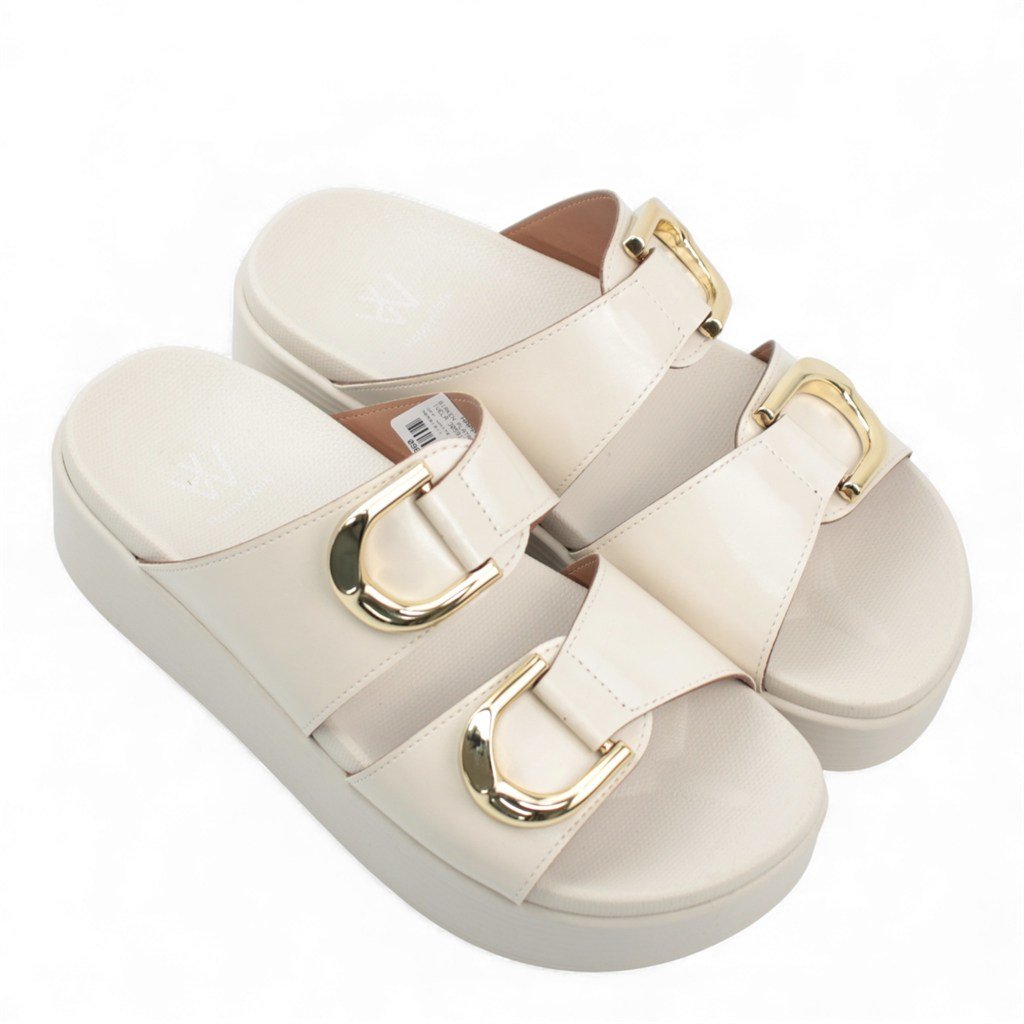 Papete Plataforma Fivela Off White 2