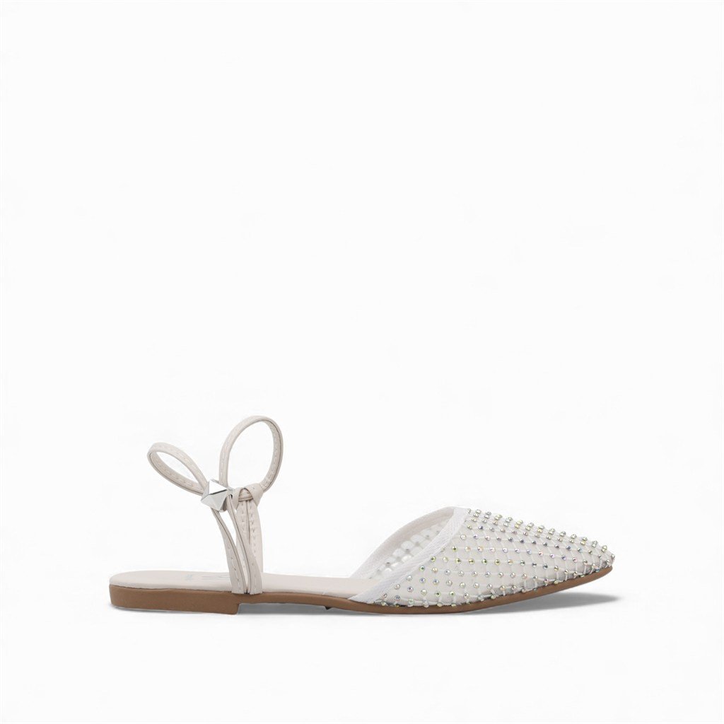 Sapatilha Slingback Tela