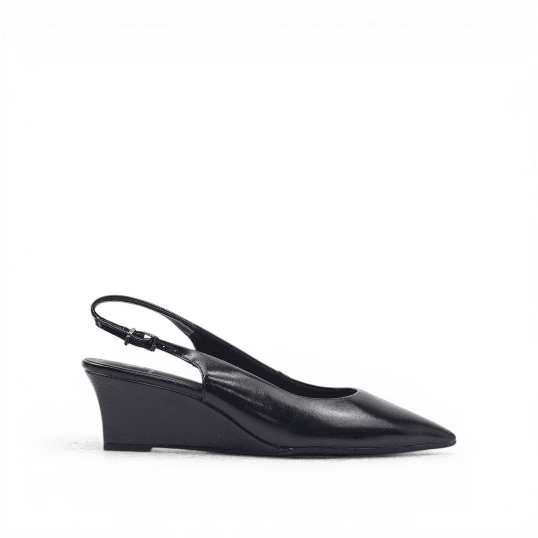 Scarpin Slingback Salto Anabela