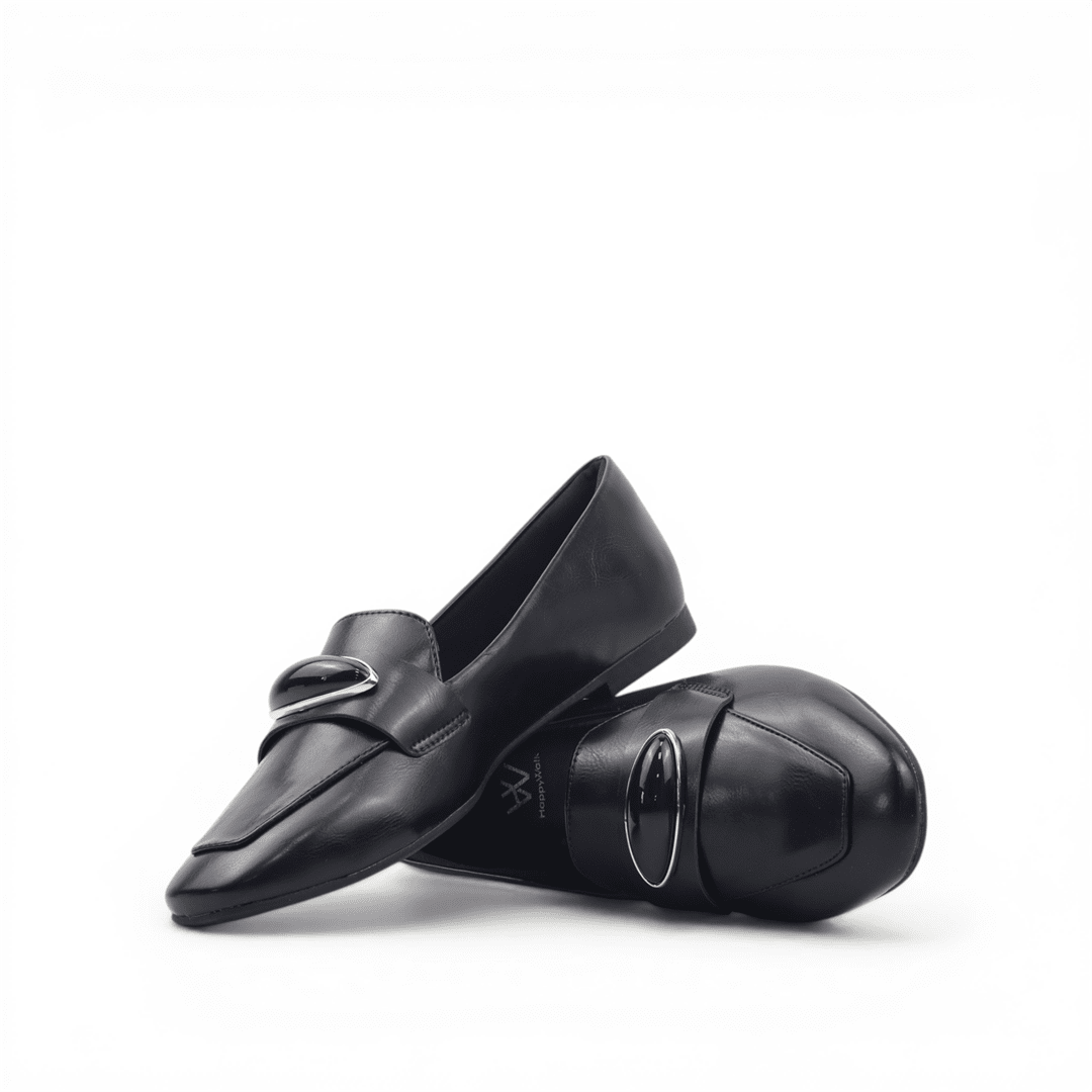 Mocassim Enfeite Preto 2