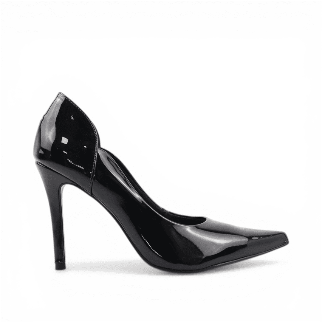 Scarpin Salto Fino Verniz
