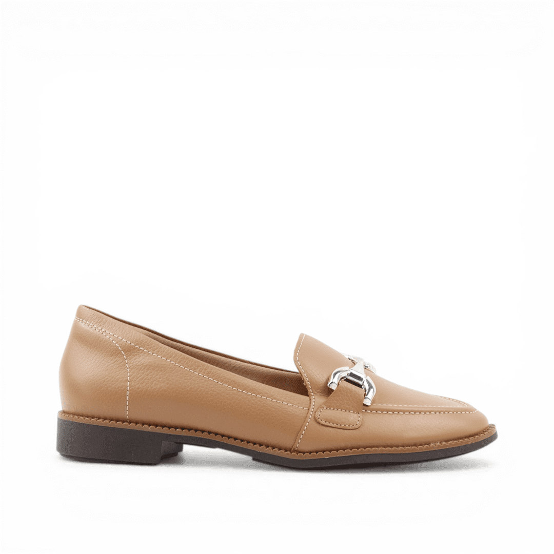 Mocassim Salto Bloco Detalhe