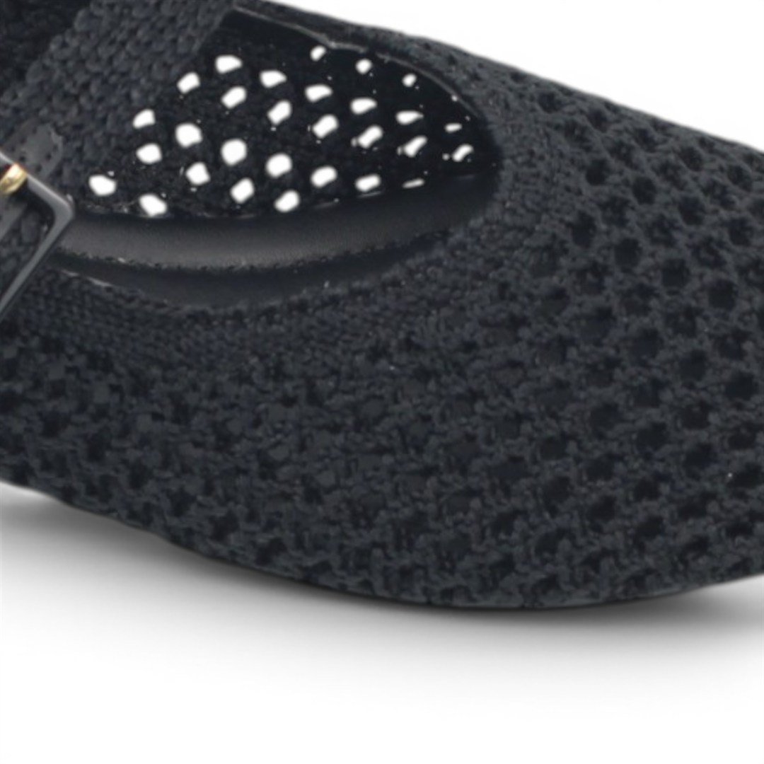Sapatilha Tressê Fivela Preto 3