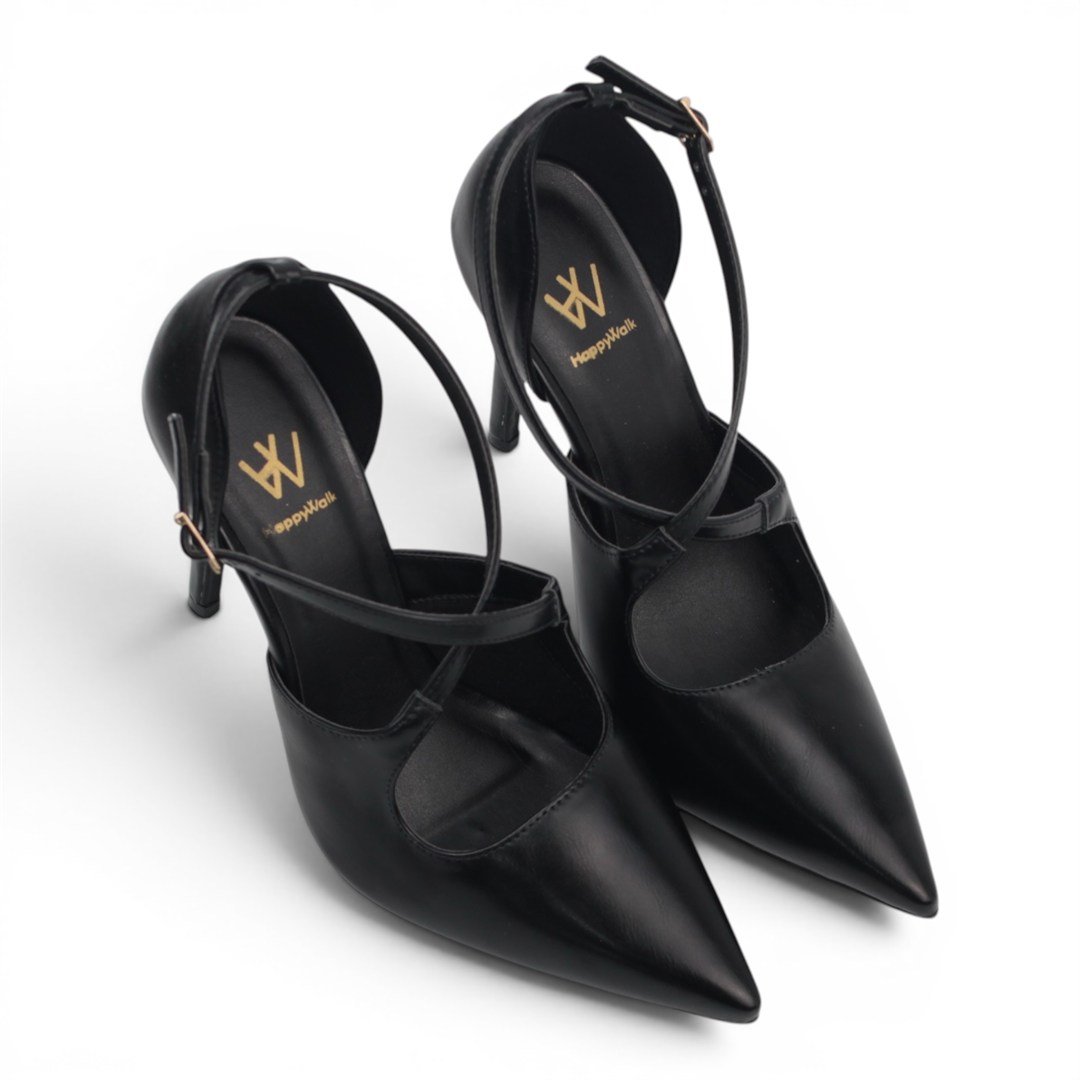 Scarpin Salto Fino Concept Preto 3
