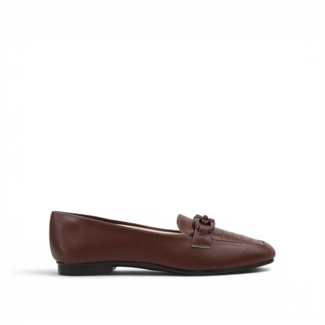 Mocassim Conforto Detalhe Croco