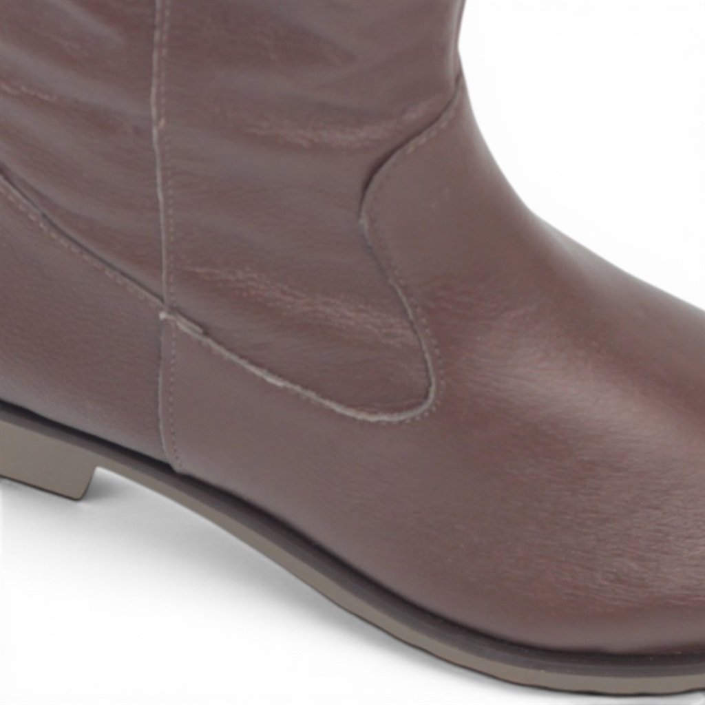 Bota Montaria Couro Marrom 4
