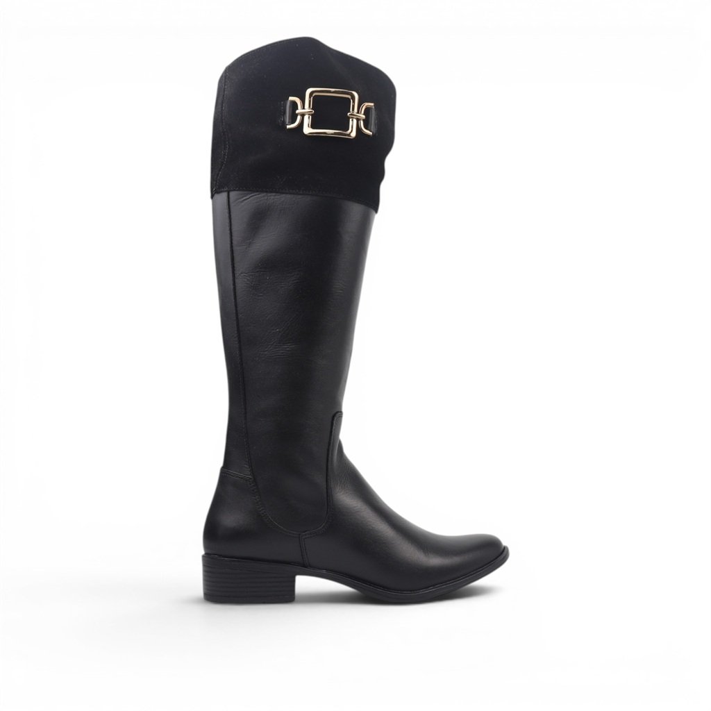 Bota Montaria Fivela Couro