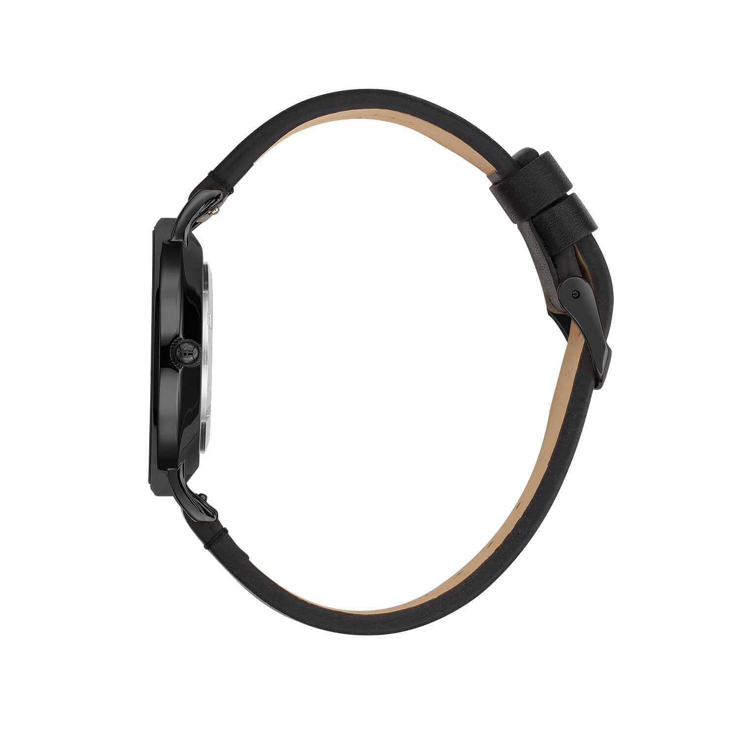 Relógio Masculino Greenwich Leather All Black 40mm Preto 3