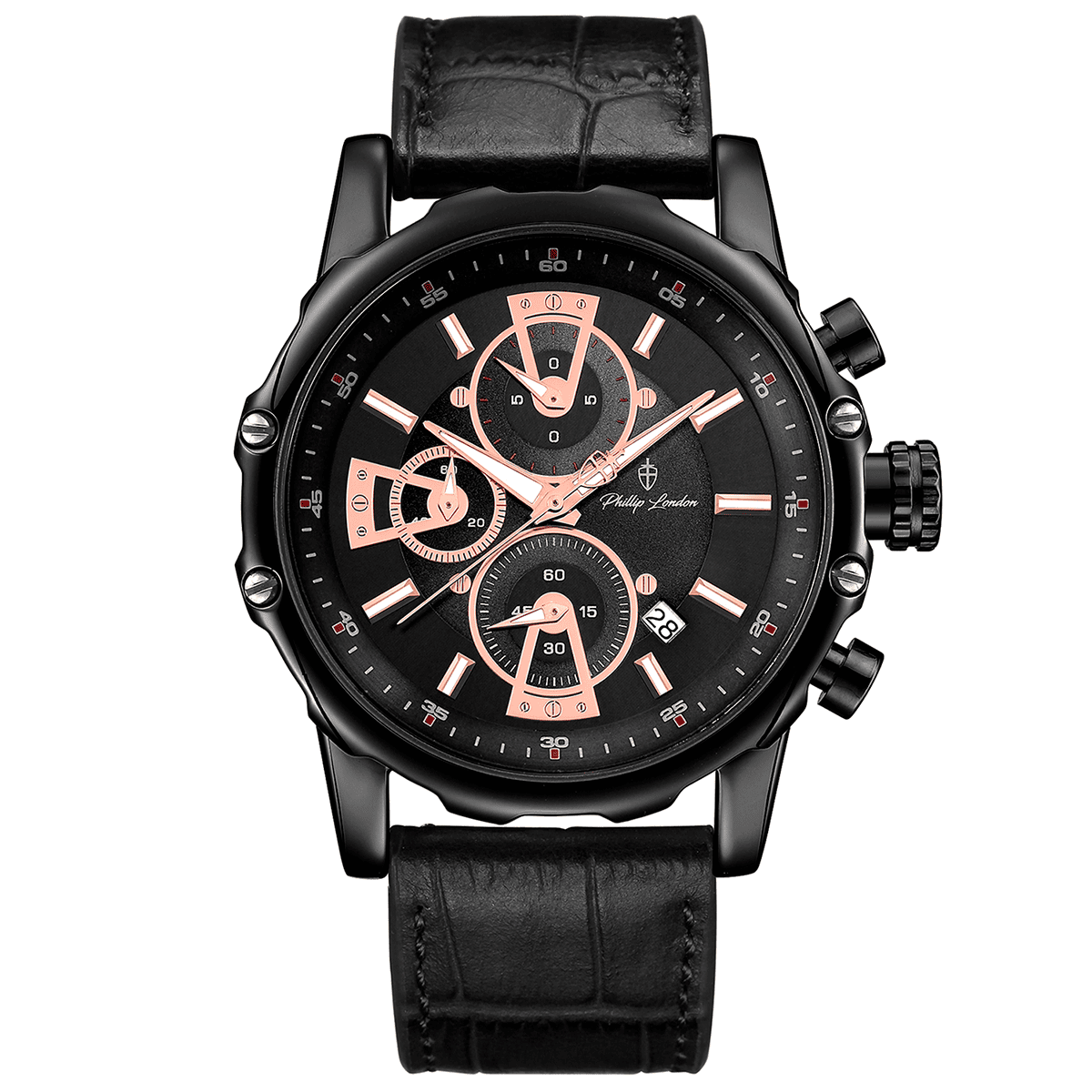 Relógio Masculino New Cyberpunk All Black 45mm