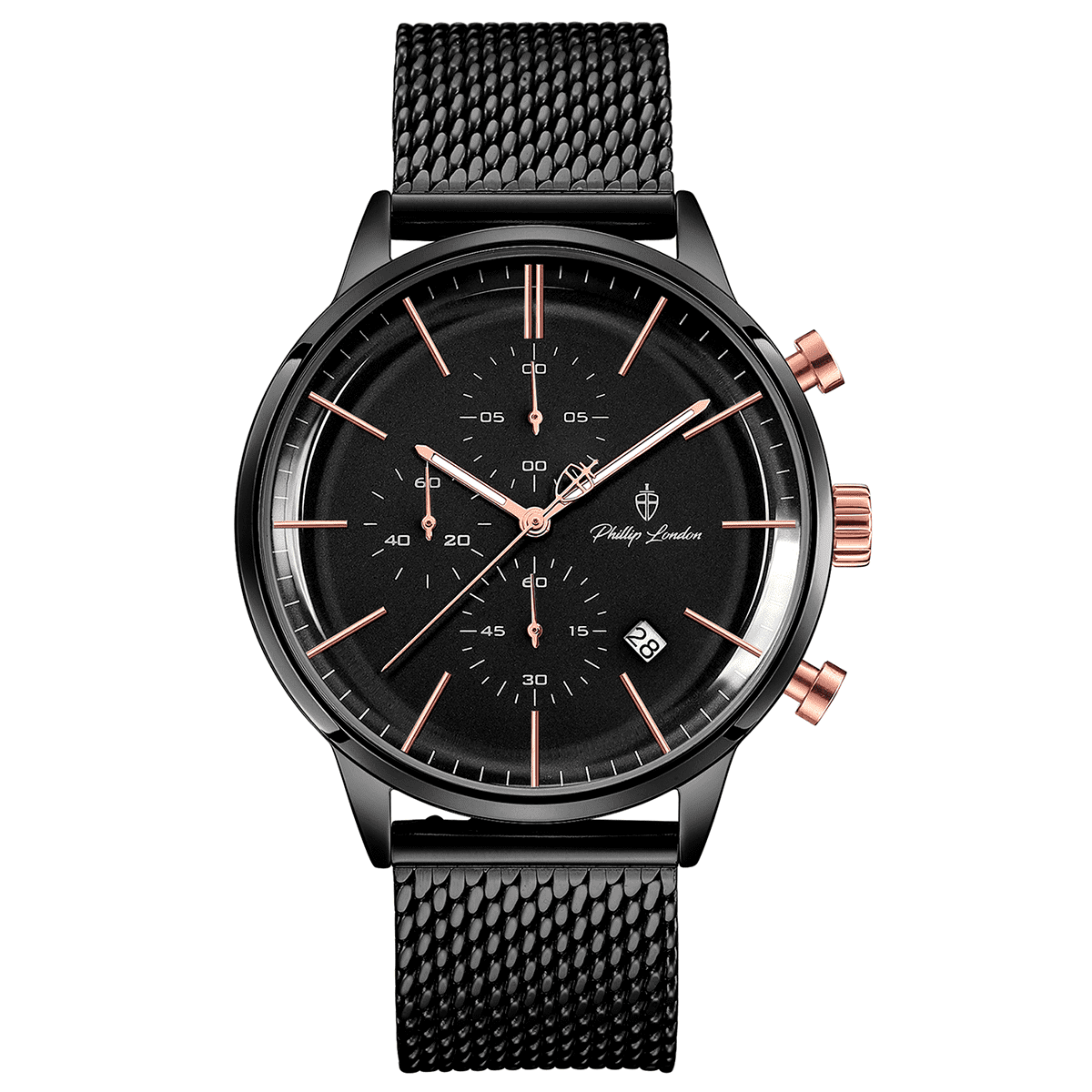 Relógio Masculino Sherlock Black 42mm