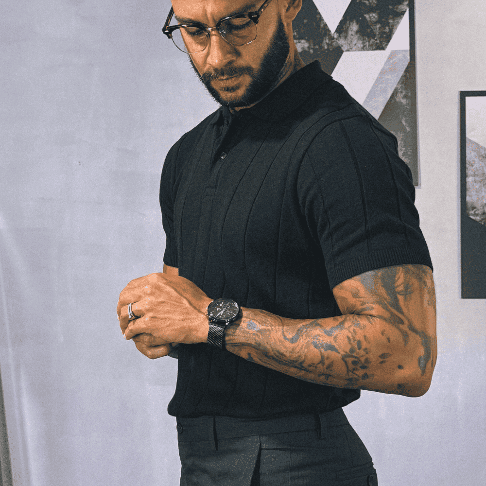 Relógio Masculino Sherlock Black 42mm Preto 11