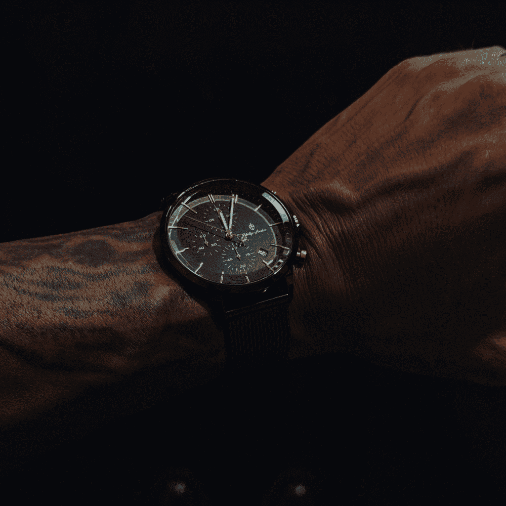 Relógio Masculino Sherlock Black 42mm Preto 10