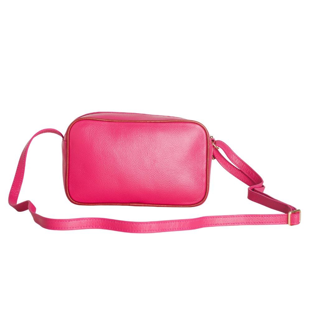 Bolsa Feminina Transversal Dayane Magalhães Rosa Pink Multicores 4